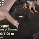 Drogon, thinking he’s tough, before seeing how big Smaug really is.